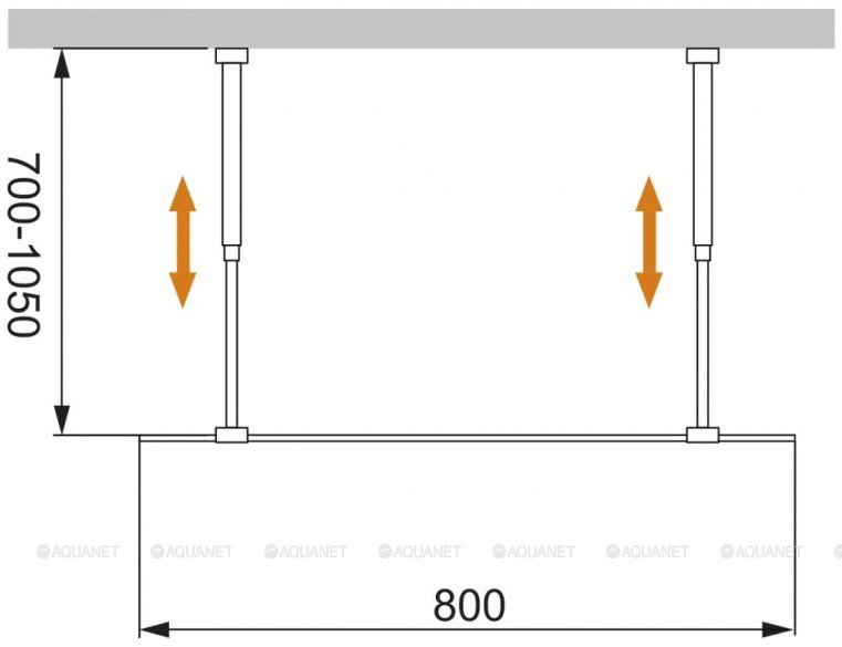 LIBERTA-L-2-80-C-NERO Душевая перегородка с возможностью двустороннего входа, стекло прозрачное, профиль чёрный, 800x1950 мм LIBERTA-L-2-80-C-NERO Душевая перегородка с возможностью двустороннего входа, стекло прозрачное, профиль чёрный, 800x1950 мм