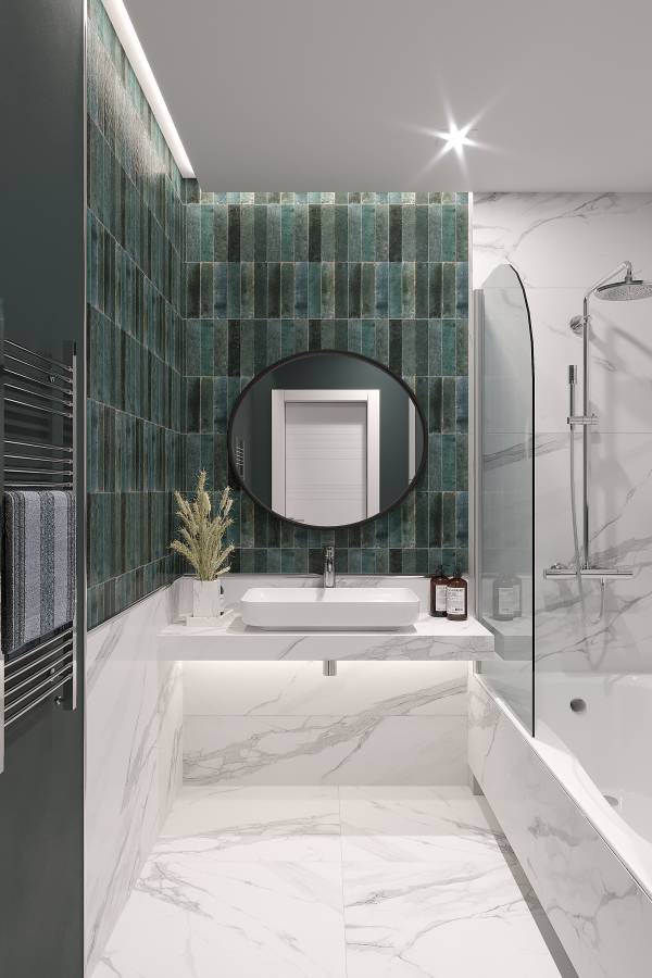 Керамогранит M6RR Lume Blue 6х24 Керамогранит M6RR Lume Blue 6х24