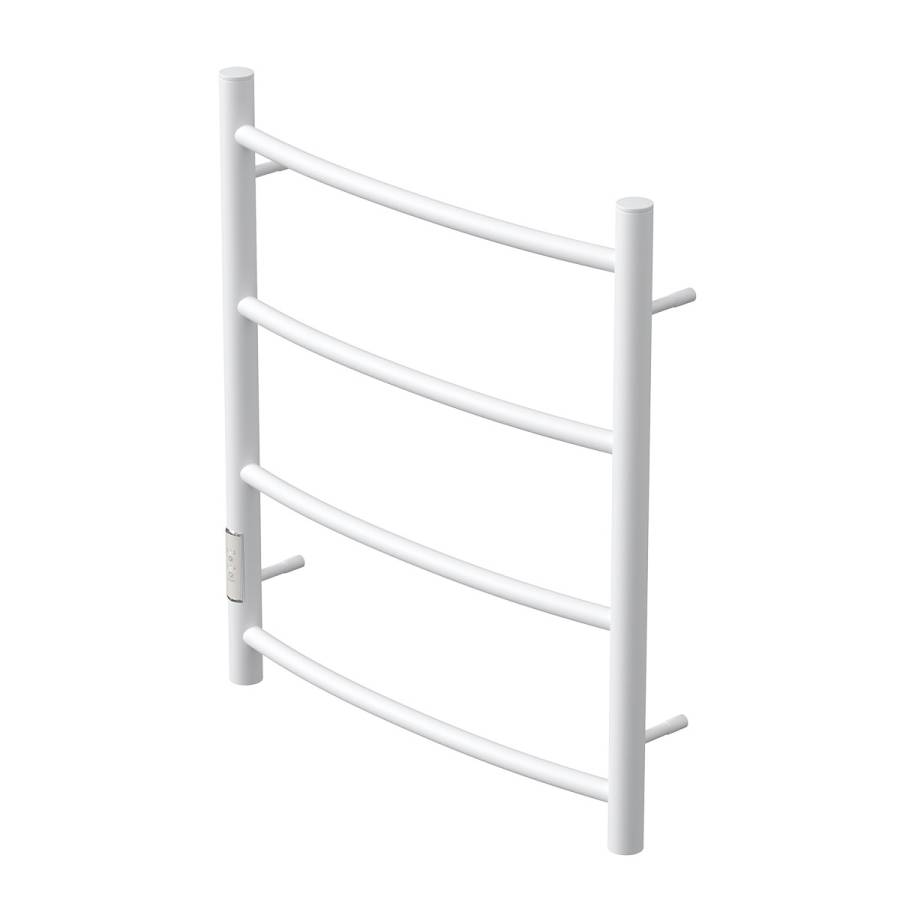 Полотенцесушитель электрический Point Афина PN04756W П4 500x600 диммер слева, белый Полотенцесушитель электрический Point Афина PN04756W П4 500x600 диммер слева, белый