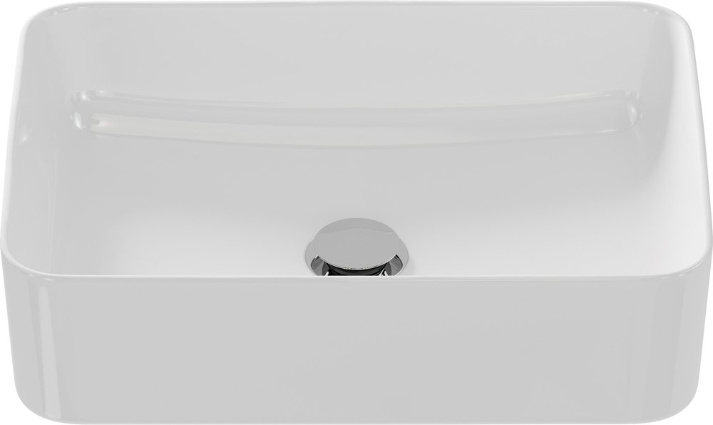 Прямоугольная тонкостенная мебельная раковина CREA, размером 50 см. Прямоугольная тонкостенная мебельная раковина CREA, размером 50 см.