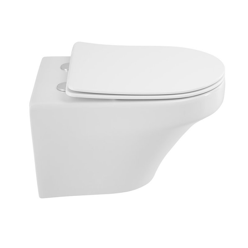 DUET Чаша подвесного унитаза безободкового с системой смыва "Торнадо",  CZR-2462-TH-TOR DUET Чаша подвесного унитаза безободкового с системой смыва "Торнадо",  CZR-2462-TH-TOR