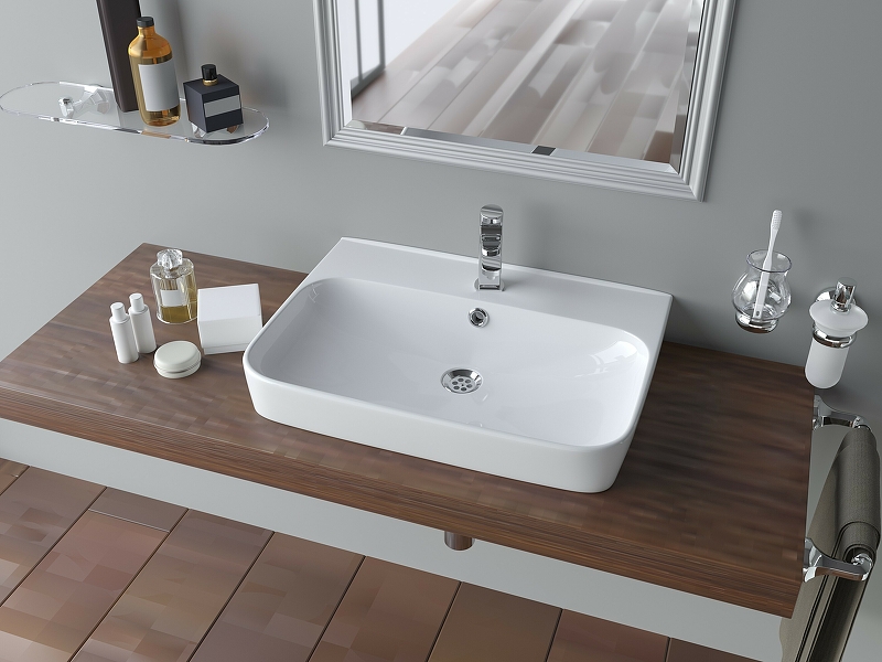 Умывальник мебельный керам. LAPARET Accord 60см белый с1 Умывальник мебельный керам. LAPARET Accord 60см белый с1