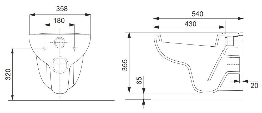 Комплект установки подвесного унитаза: модуль, панель TECEnow черная матовая, унитаз TECE V04 Комплект установки подвесного унитаза: модуль, панель TECEnow черная матовая, унитаз TECE V04