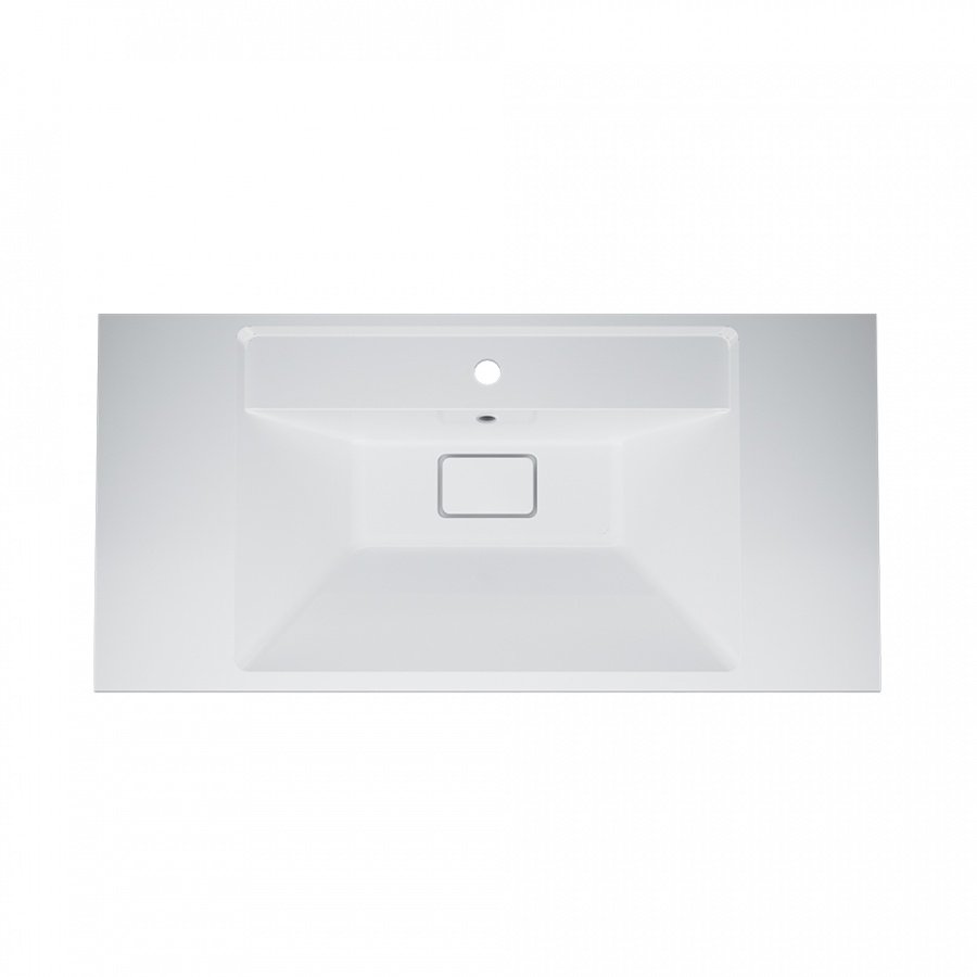 M50AWPX1001WG INSPIRE V2.0, раковина мебельная , искусственный мрамор, со сливом-переливом, 100 см M50AWPX1001WG INSPIRE V2.0, раковина мебельная , искусственный мрамор, со сливом-переливом, 100 см