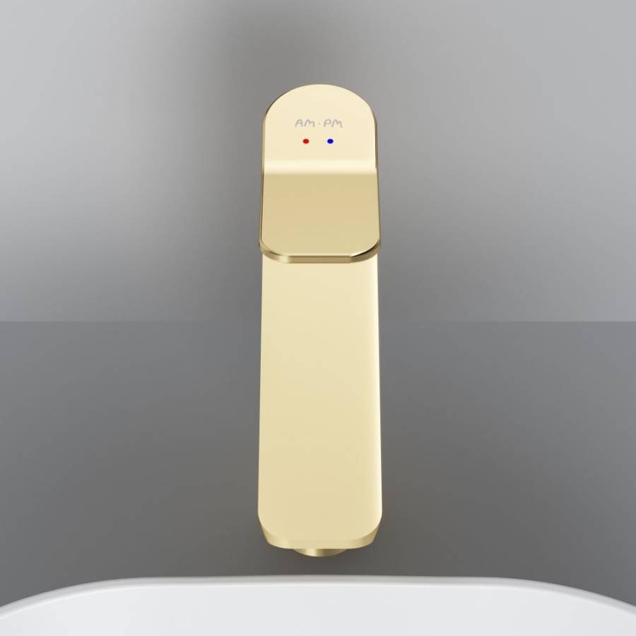 F85A92099 X-Joy, смеситель д/умывальника высокий, золото F85A92099 X-Joy, смеситель д/умывальника высокий, золото