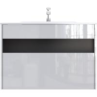 Тумба с раковиной Am.Pm Func 100 см M8FFUX1001WG белый глянец