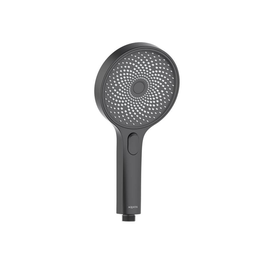 Ручной душ Select 130 3 jet AQUATEK, матовый черный AQ2007MB  Ручной душ Select 130 3 jet AQUATEK, матовый черный AQ2007MB