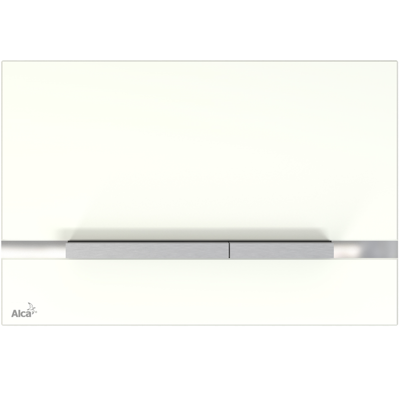 Кнопка управления для скрытых систем инсталляции, стекло-белый Кнопка управления для скрытых систем инсталляции, стекло-белый