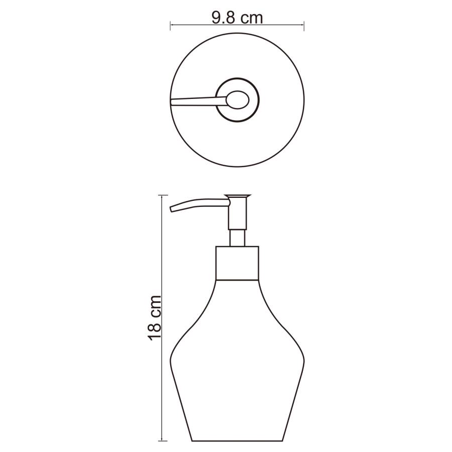 Dinkel K-4699 Дозатор для жидкого мыла Dinkel K-4699 Дозатор для жидкого мыла