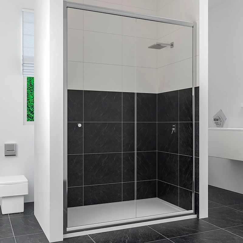 Душевая дверь RGW Classic CL-12 140 04091214-11 профиль Хром стекло прозрачное Душевая дверь RGW Classic CL-12 140 04091214-11 профиль Хром стекло прозрачное