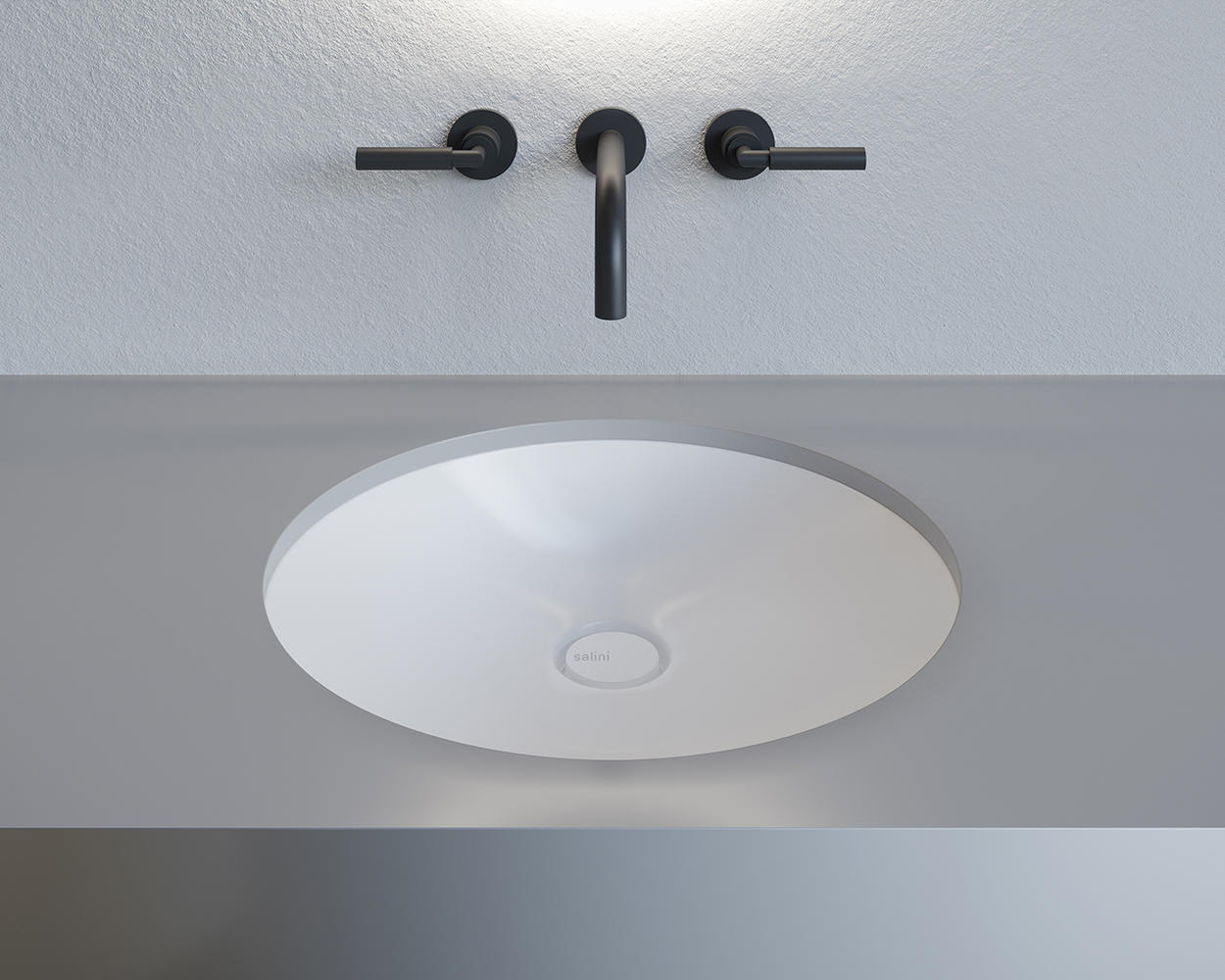 Раковина полувстраиваемая Salini Marea 08 1802208M
 Раковина полувстраиваемая Salini Marea 08 1802208M