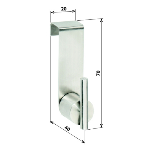 Одинарный крючок для одежды Одинарный крючок для одежды