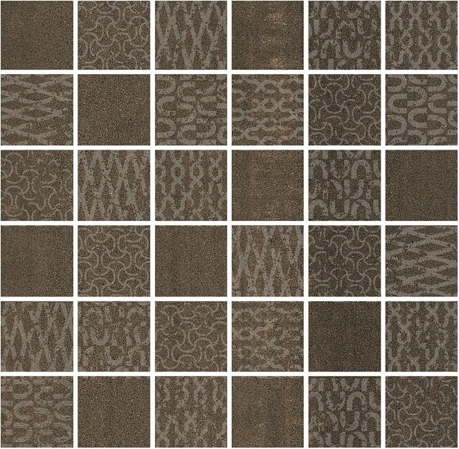 Декор Про Дабл коричневый мозаичный 30x30x0,9 Декор Про Дабл коричневый мозаичный 30x30x0,9