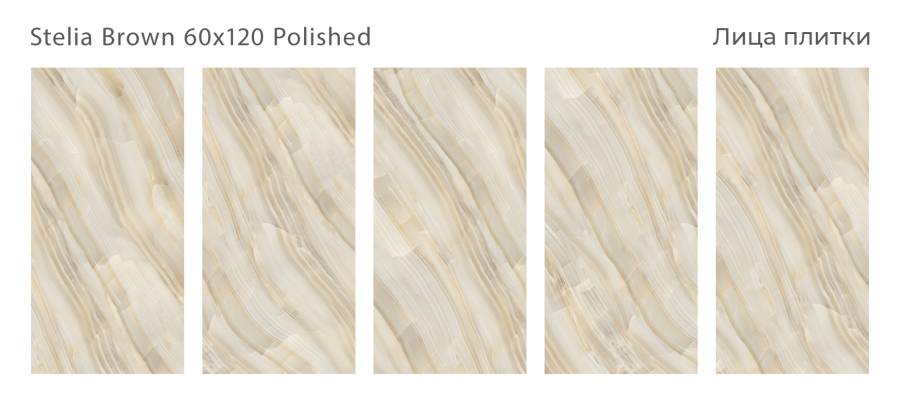 Керамогранит STELIA BROWN 60x120 POLISHED, Palacio Керамогранит STELIA BROWN 60x120 POLISHED, Palacio