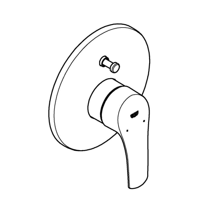 Смеситель Grohe Eurosmart 2021 для ванны или душа, 33305003 Смеситель Grohe Eurosmart 2021 для ванны или душа, 33305003