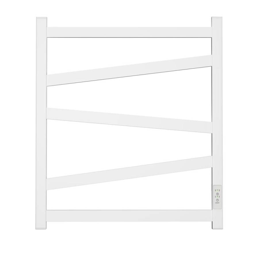 Полотенцесушитель электрический Point Феникс PN15856W П5 500x600, диммер справа, белый Полотенцесушитель электрический Point Феникс PN15856W П5 500x600, диммер справа, белый