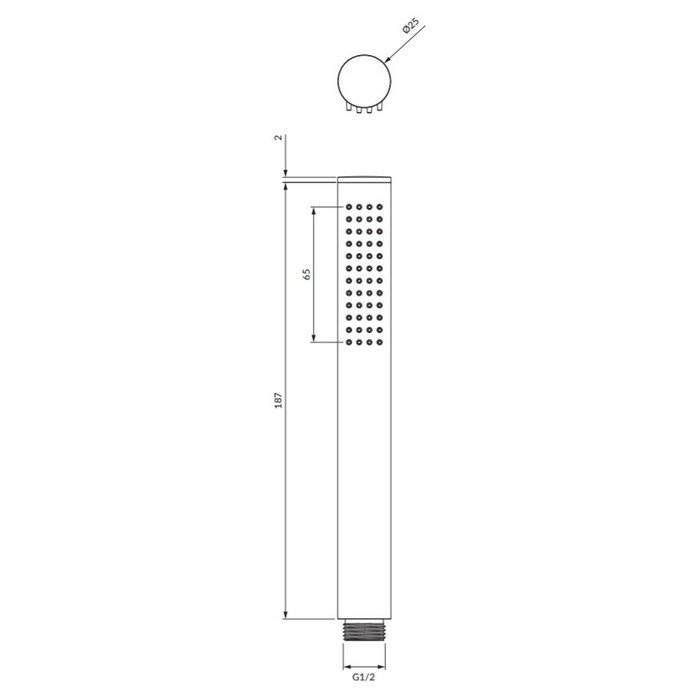 Душевая лейка OMNIRES CONTOUR-RGLB (брашированное золото) Душевая лейка OMNIRES CONTOUR-RGLB (брашированное золото)