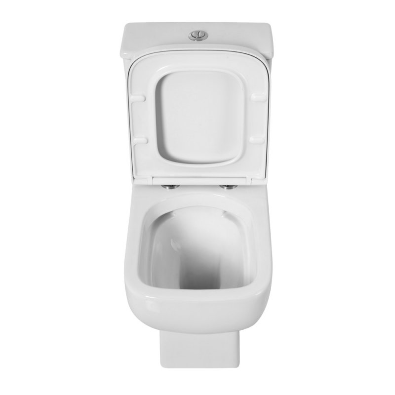 AURORA Чаша унитаза с сиденьем дюропласт soft close, P-trap BB8604CPR/SC AURORA Чаша унитаза с сиденьем дюропласт soft close, P-trap BB8604CPR/SC