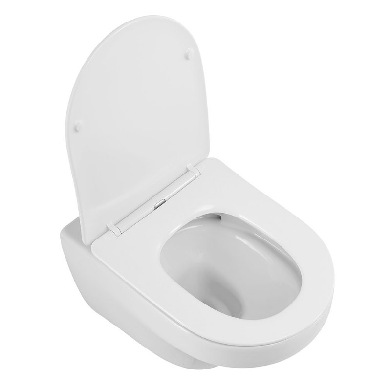 DUET Чаша подвесного унитаза безободкового с системой смыва "Торнадо",  CZR-2462-TH-TOR DUET Чаша подвесного унитаза безободкового с системой смыва "Торнадо",  CZR-2462-TH-TOR