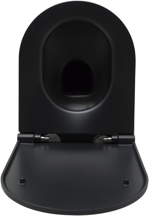 Чаша подвесного унитаза Allen Brau Reality 4.32006.31 черный матовый Чаша подвесного унитаза Allen Brau Reality 4.32006.31 черный матовый