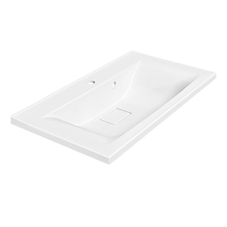 Раковина VCB-3M900W из искусственного камня, цвет белый Раковина VCB-3M900W из искусственного камня, цвет белый