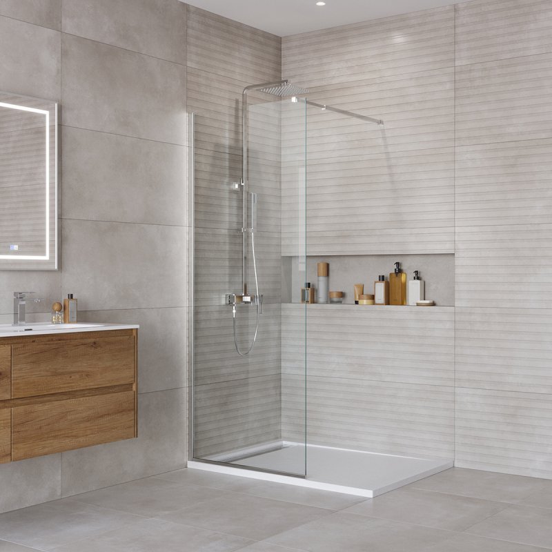 Душевая перегородка BELBAGNO KRAFT-L-1 Душевая перегородка BELBAGNO KRAFT-L-1
