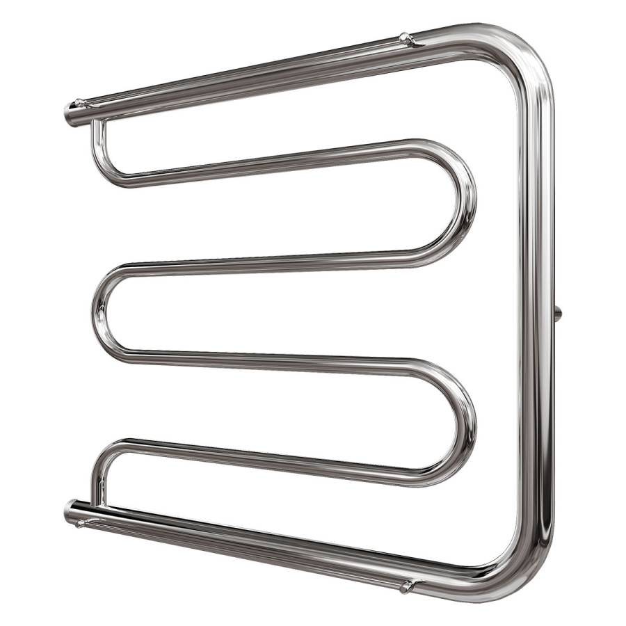 Полотенцесушитель водяной Point PN25666P 600x600 Фокстрот с полкой, хром Полотенцесушитель водяной Point PN25666P 600x600 Фокстрот с полкой, хром