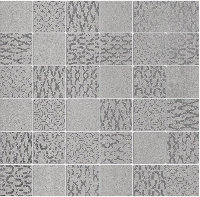 Декор Про Дабл серый мозаичный  30x30x0,9 Декор Про Дабл серый мозаичный  30x30x0,9
