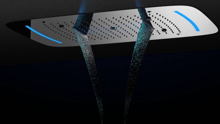 Душевая система Timo Saona SX-2319/17SM скрытого монтажа с термостатом, золото матовое Душевая система Timo Saona SX-2319/17SM скрытого монтажа с термостатом, золото матовое