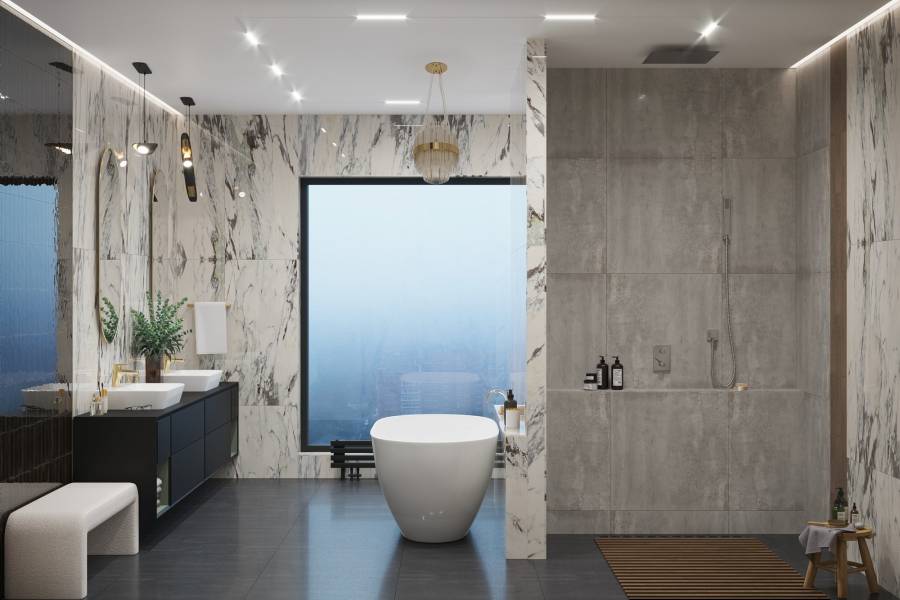 Керамогранит Mineral Black rett. M9AV 75х75 Керамогранит Mineral Black rett. M9AV 75х75