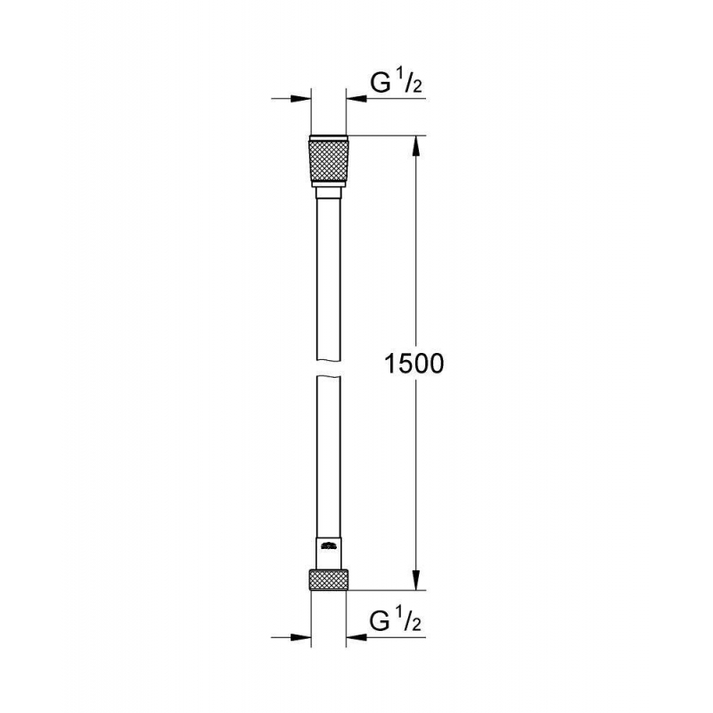 Душевой шланг Grohe Silverflex 28364000 хром Душевой шланг Grohe Silverflex 28364000 хром