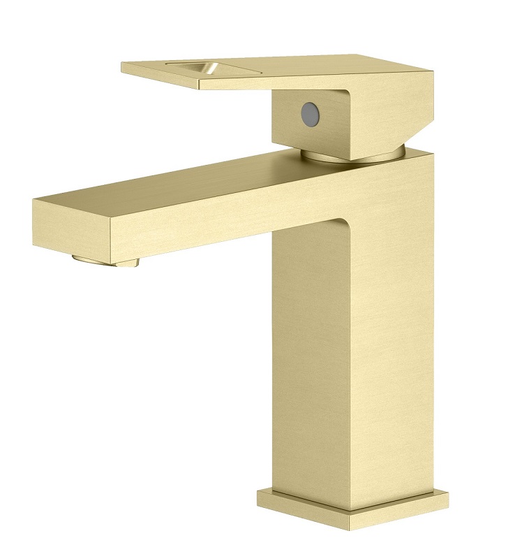 Смеситель Timo Briana 7161/17F для раковины, золото матовое Смеситель Timo Briana 7161/17F для раковины, золото матовое