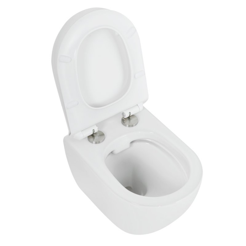 STYLUS Чаша подвесного унитаза безободкового, CZR-513-TH-R STYLUS Чаша подвесного унитаза безободкового, CZR-513-TH-R