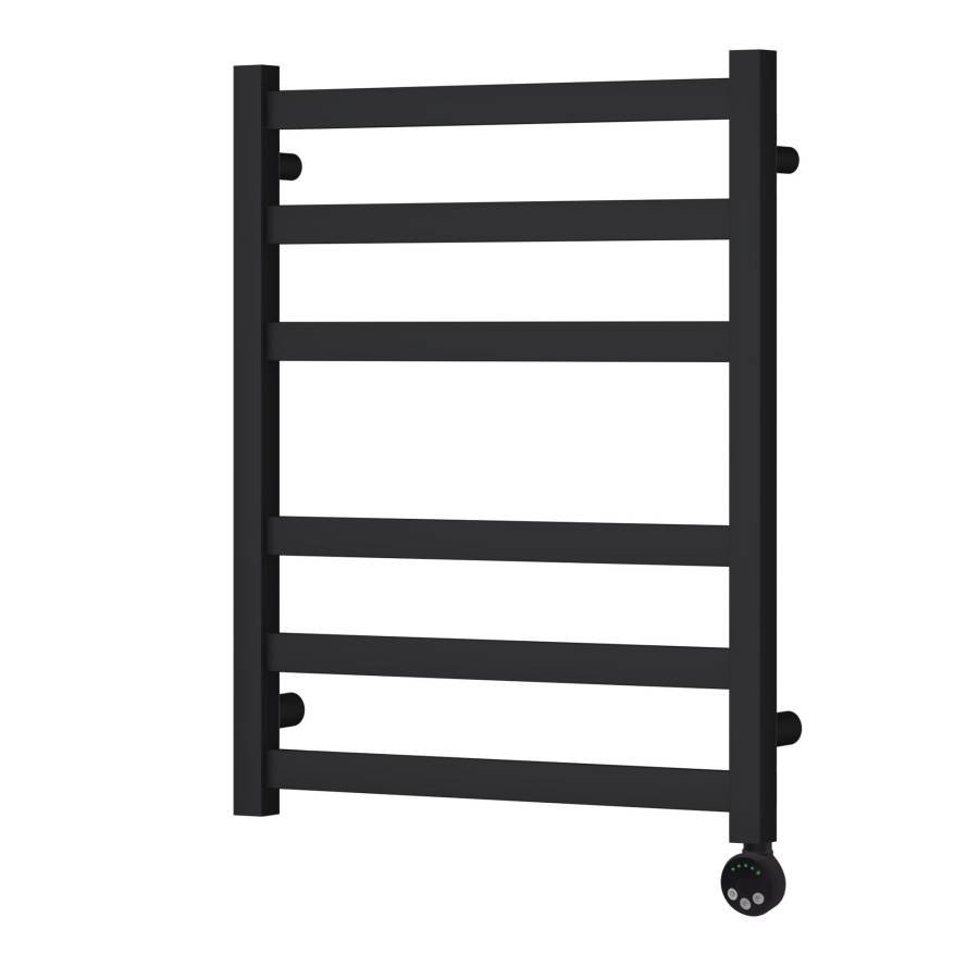 Полотенцесушитель электрический Point Меркурий PN83156BE П6 500x600 левый/правый, черный Полотенцесушитель электрический Point Меркурий PN83156BE П6 500x600 левый/правый, черный