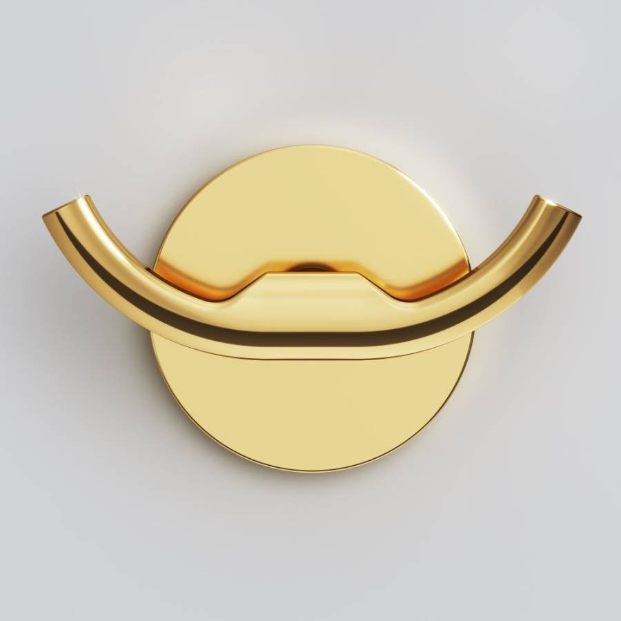 Двойной крючок для полотенец, золото A85A35699 Двойной крючок для полотенец, золото A85A35699