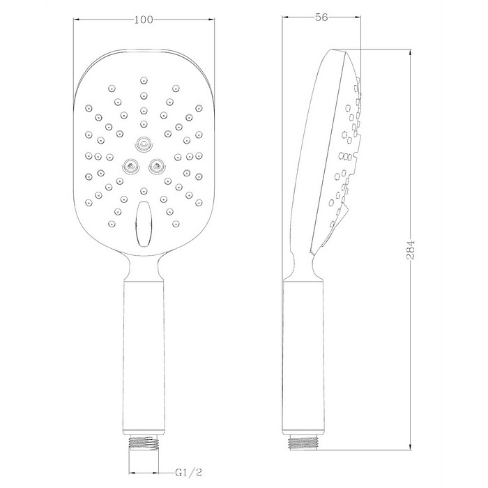 Душевая лейка OMNIRES DOUGLAS-RCR (хром) Душевая лейка OMNIRES DOUGLAS-RCR (хром)