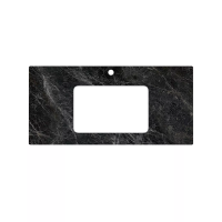 Столешница из керамогранита Риальто 100, темный серый, PL3.VT93\100T