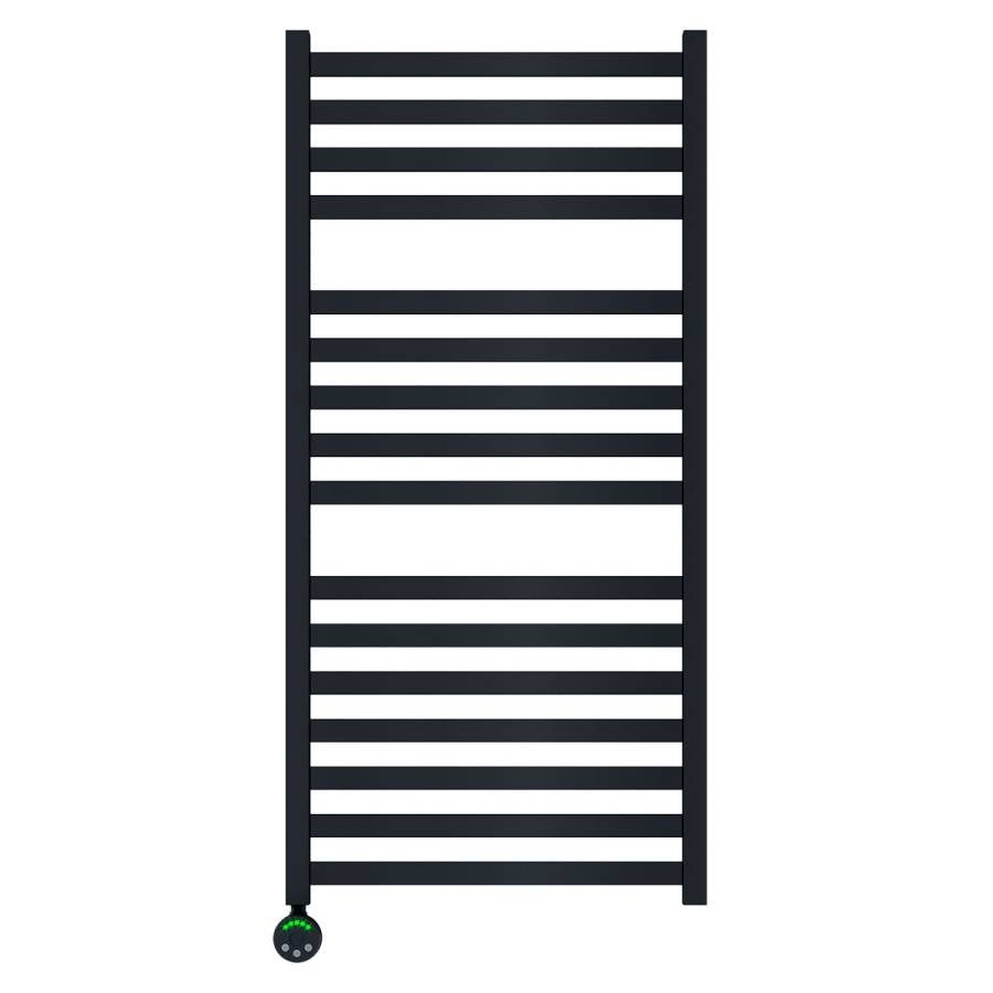 Полотенцесушитель электрический Lemark Bellario LM68116EBL П16 500x1100, левый/правый, черный Полотенцесушитель электрический Lemark Bellario LM68116EBL П16 500x1100, левый/правый, черный