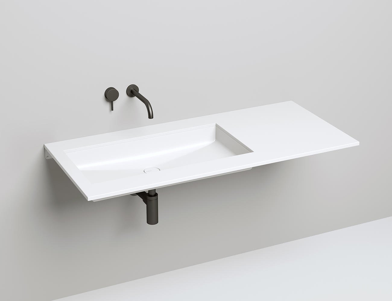 Раковина Salini MAREA 10 1802210MRF S-Stone в цвете по RAL, полувстраиваемая, матовая Раковина Salini MAREA 10 1802210MRF S-Stone в цвете по RAL, полувстраиваемая, матовая