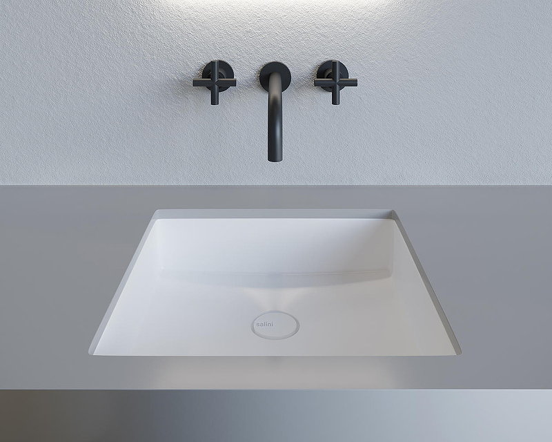 Раковина полувстраиваемая Salini Marea 07 1802207M
 Раковина полувстраиваемая Salini Marea 07 1802207M