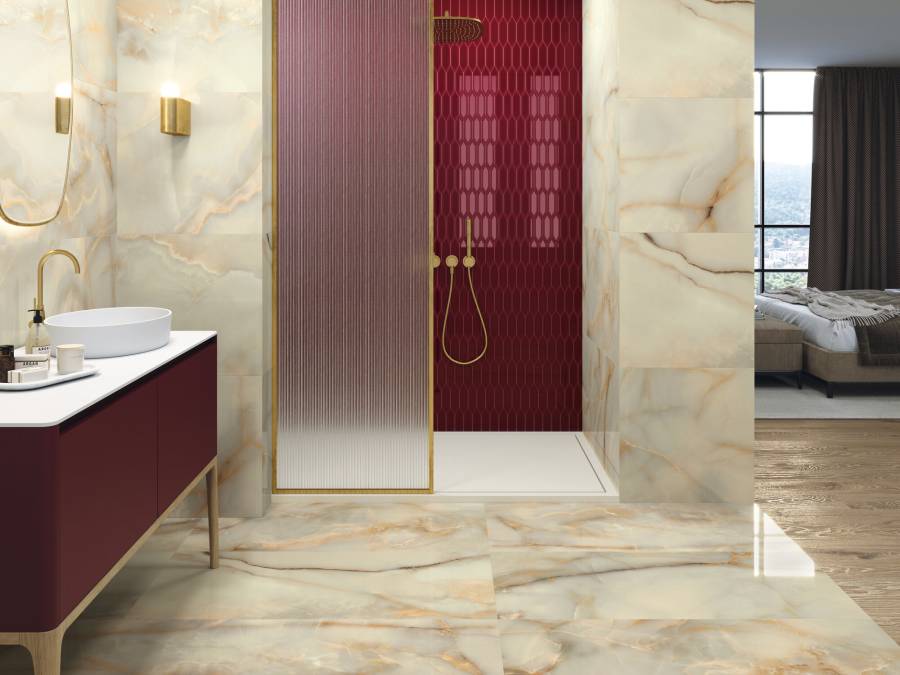 Керамогранит Onice Honey Pol Rect 60х120 Керамогранит Onice Honey Pol Rect 60х120