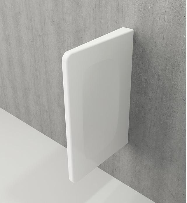 Перегородка Bocchi Taormina Arch 1081-001-0120 белая Перегородка Bocchi Taormina Arch 1081-001-0120 белая