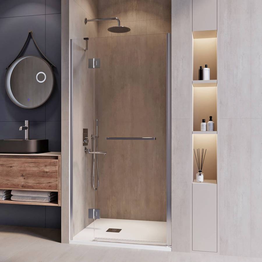 Душевая дверь 120*195 RGW HO-008 Хром/Прозрачное/8 мм (EasyClean) Душевая дверь 120*195 RGW HO-008 Хром/Прозрачное/8 мм (EasyClean)