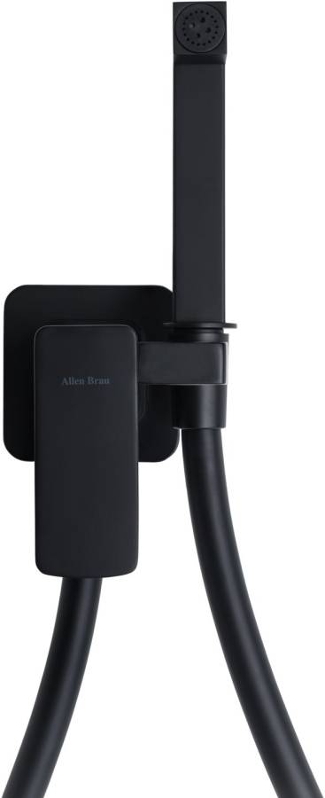 Смеситель с гигиеническим душем Allen Brau Infinity 5.21005-31 (с внутренней частью) черный матовый Смеситель с гигиеническим душем Allen Brau Infinity 5.21005-31 (с внутренней частью) черный матовый