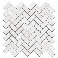 Декор Контарини белый мозаичный 31,5x30x0,9