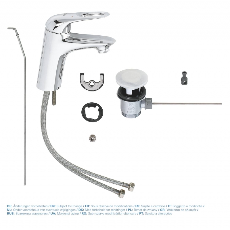 Смеситель для раковины Grohe Eurostyle New 33558003 хром Смеситель для раковины Grohe Eurostyle New 33558003 хром