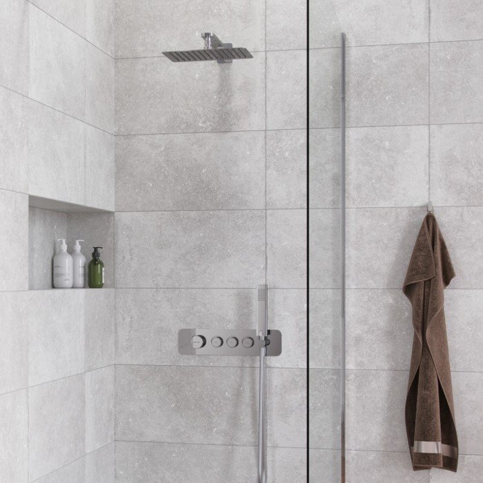 Система для душа скрытого монтажа EXCELLENT Krotos AREX.SET.8036CR (хром) Система для душа скрытого монтажа EXCELLENT Krotos AREX.SET.8036CR (хром)