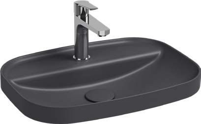 Раковина накладная Allen Braun Fantasy Sphere 55 4.11034.AN антрацит