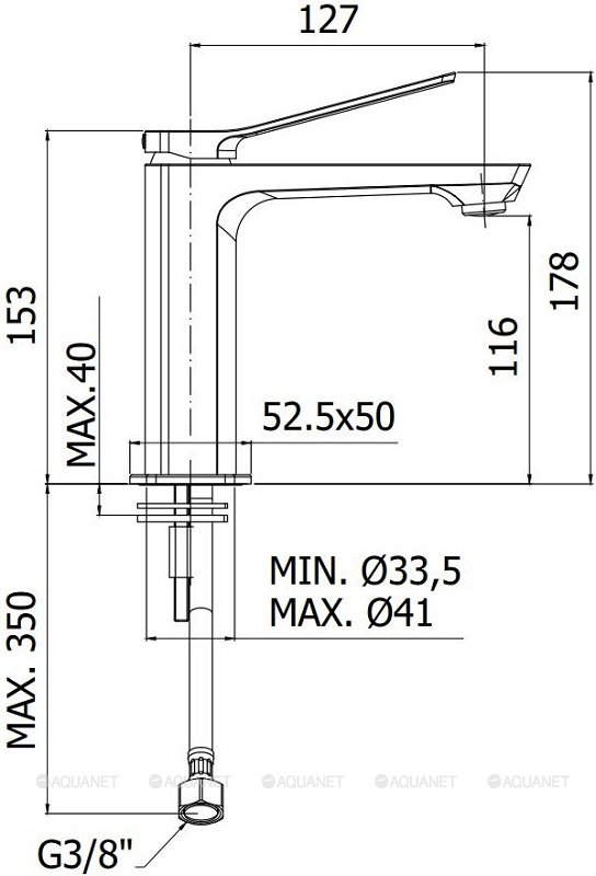 Смеситель для раковины Paffoni Tilt TI071CR Смеситель для раковины Paffoni Tilt TI071CR