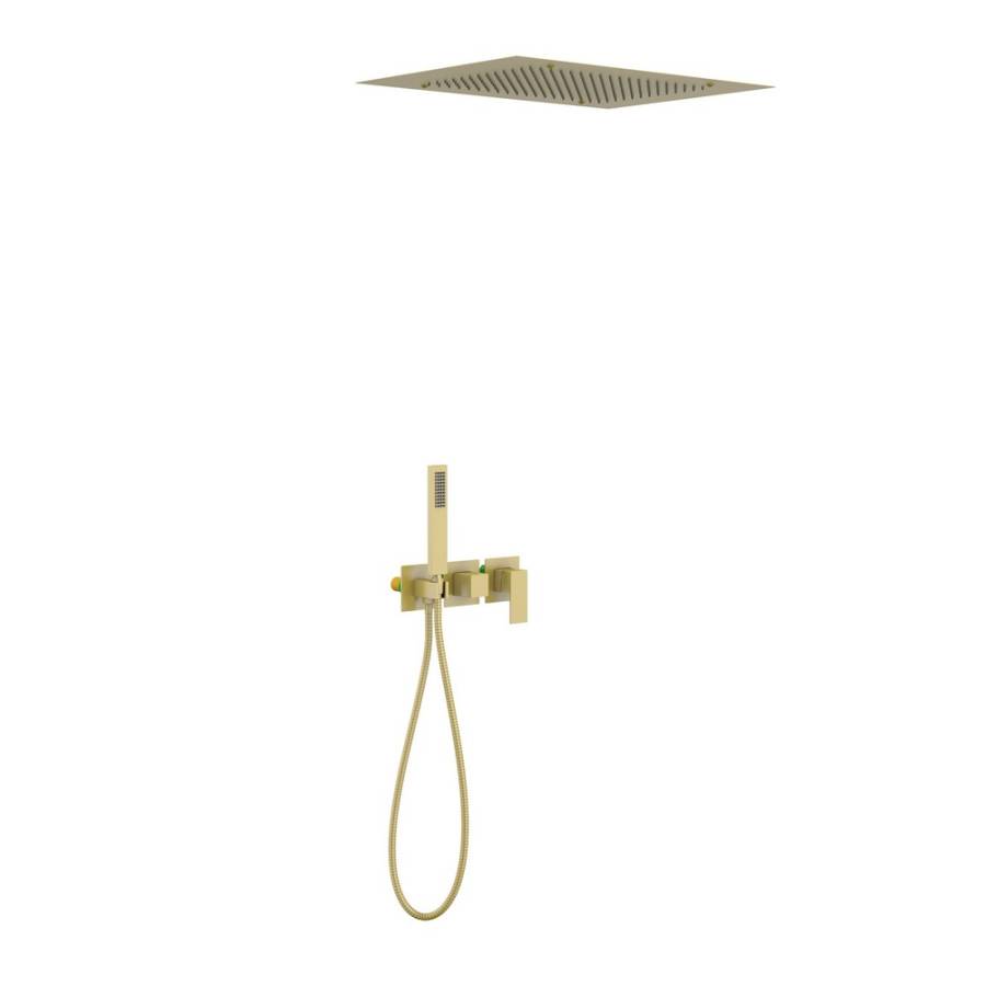 Душевая система Timo Selene SX-2129/17SM скрытого монтажа, золото матовое Душевая система Timo Selene SX-2129/17SM скрытого монтажа, золото матовое